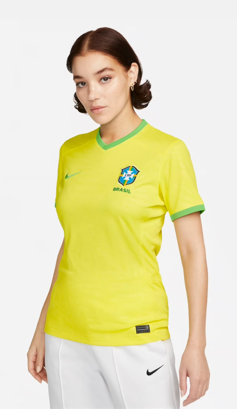 Camisa Feminina Seleção Brasil 2023/24 Home Mãe Natureza